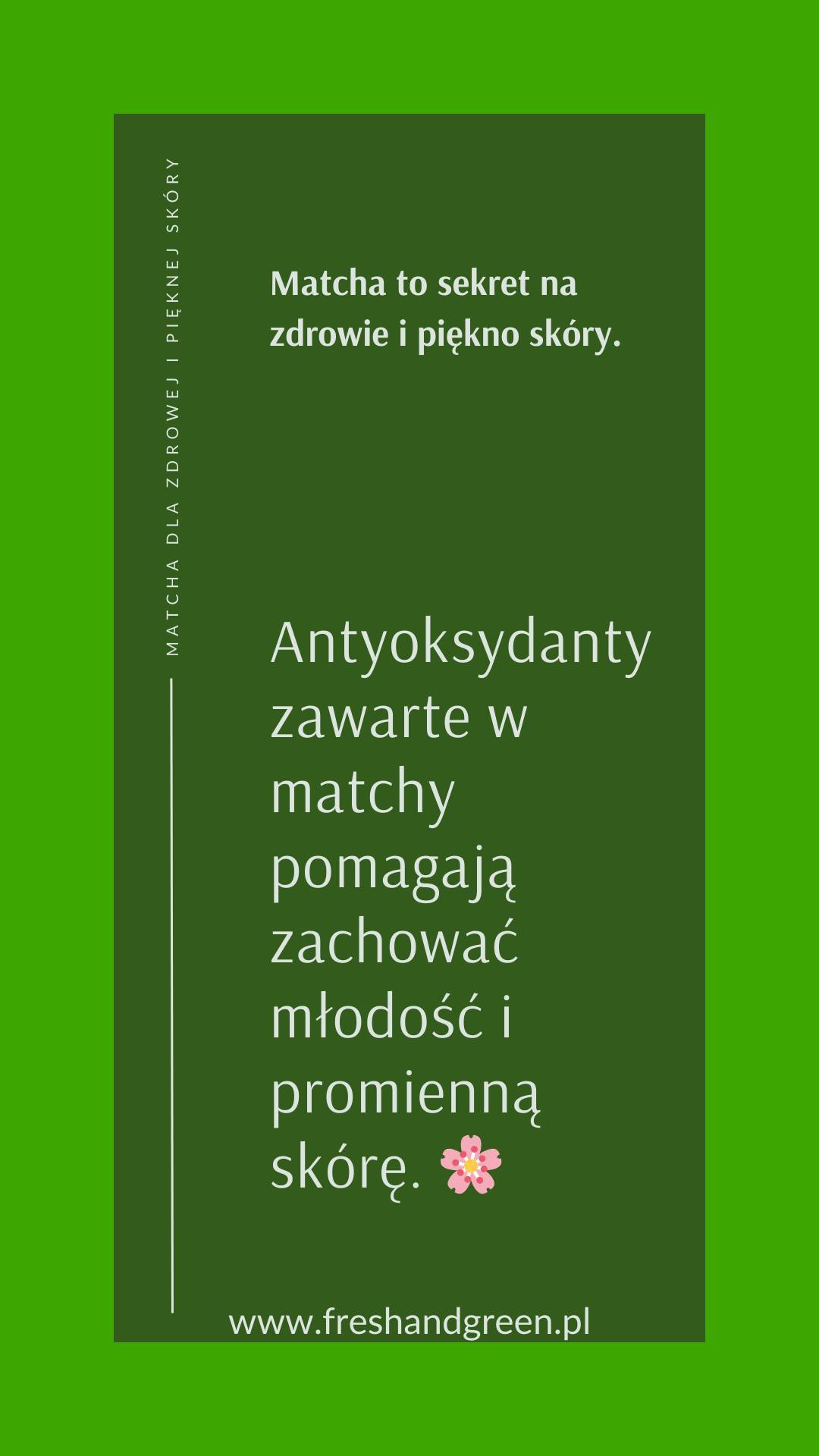 MATCHA TO SEKRET NA ZDROWIE I PIĘKNO SKÓRY.
Antyoksydanty zawarte w matchy pomagają zachować młodość i promienną skórę. 🌸
Regularne picie matchy wspiera detoksykację organizmu, co przekłada się na piękny wygląd. 💧
Każda filiżanka matchy to wsparcie dla Twojej skóry, czyniąc ją zdrową i pełną blasku. 🌿
Pij matchę codziennie, aby dbać o swoje zdrowie i piękno skóry w naturalny sposób. 🍵#freshandgreen #matcha #zdrowie #harmonia #wellnessSprawdź nasze profile:
Instagram: https://www.instagram.com/freshandgreen1/
Facebook: https://www.facebook.com/freshgreentea/
YouTube: https://www.youtube.com/@freshandgreen1
Nasza strona internetowa: https://www.freshandgreen.pl